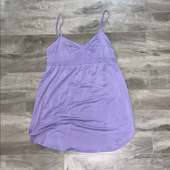 Aritzia Wilfred Purple Tank